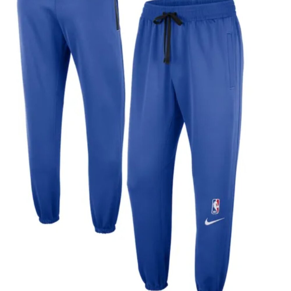 Men's Dallas Mavericks Nike Blue Showtime Logo Performance Pants XL Nike Pants